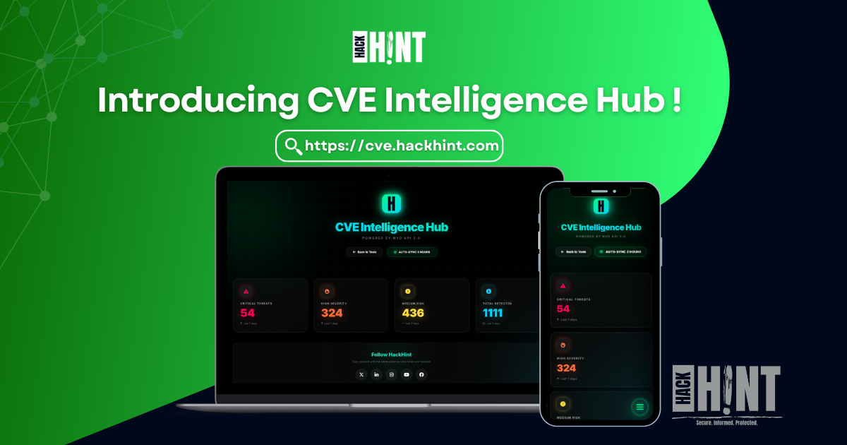 CVE Intelligence Hub β Real-Time Vulnerability Tracker